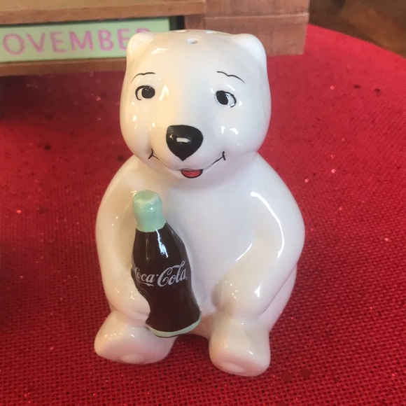 Vintage Coca Cola Salt & Pepper Shakes - Picture 3 of 5